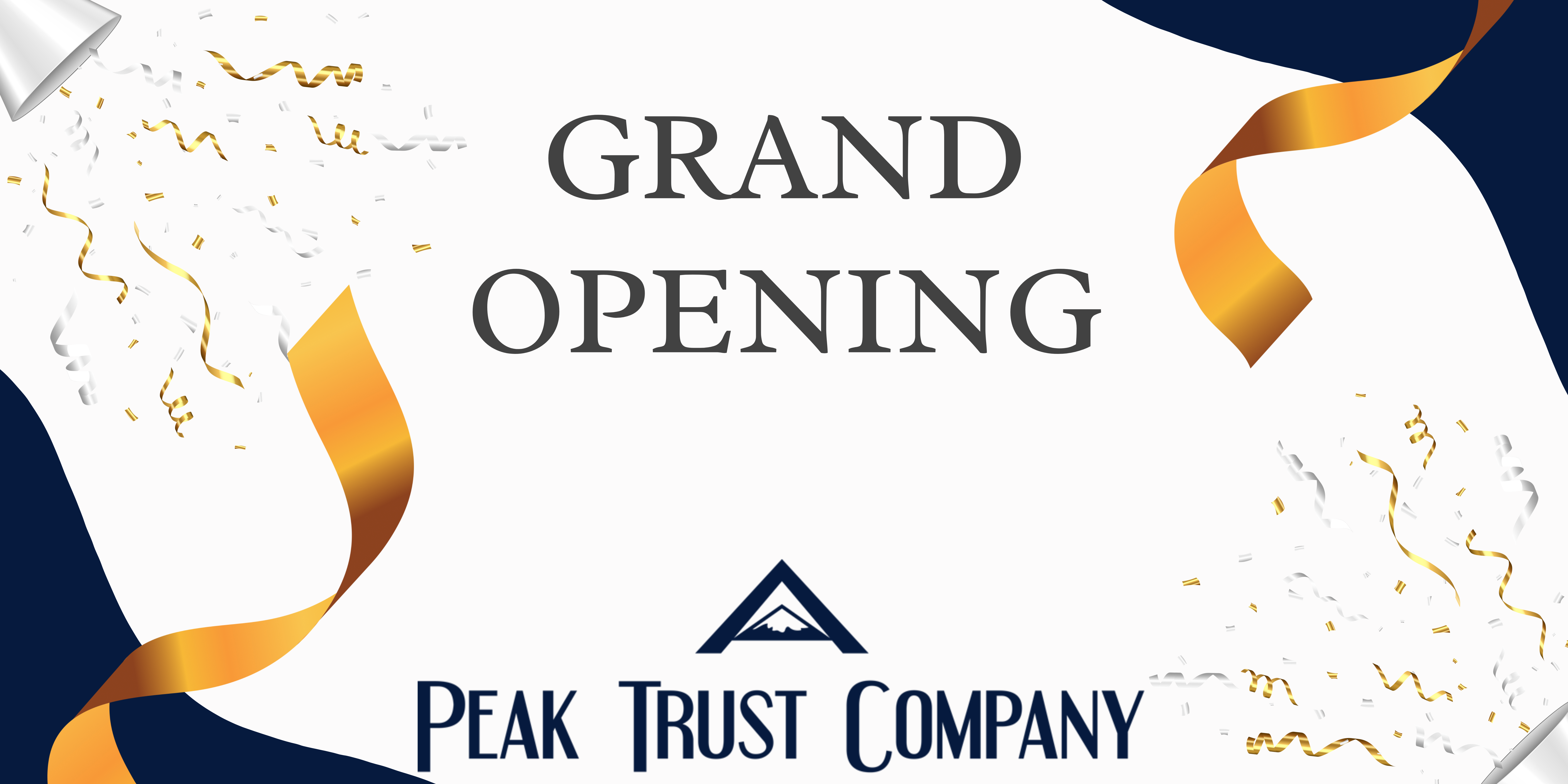 White and Gold Simple Grand Opening Banner Landscape (2)